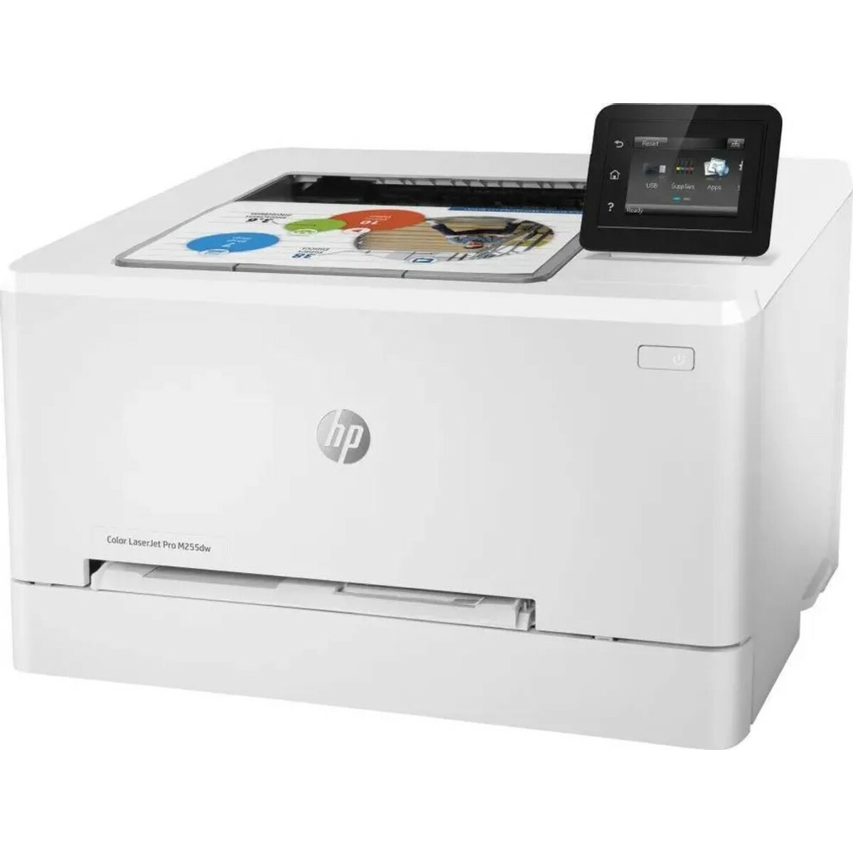 Принтер лазерный HP Color LaserJet Pro M255dw (7KW64A), белый