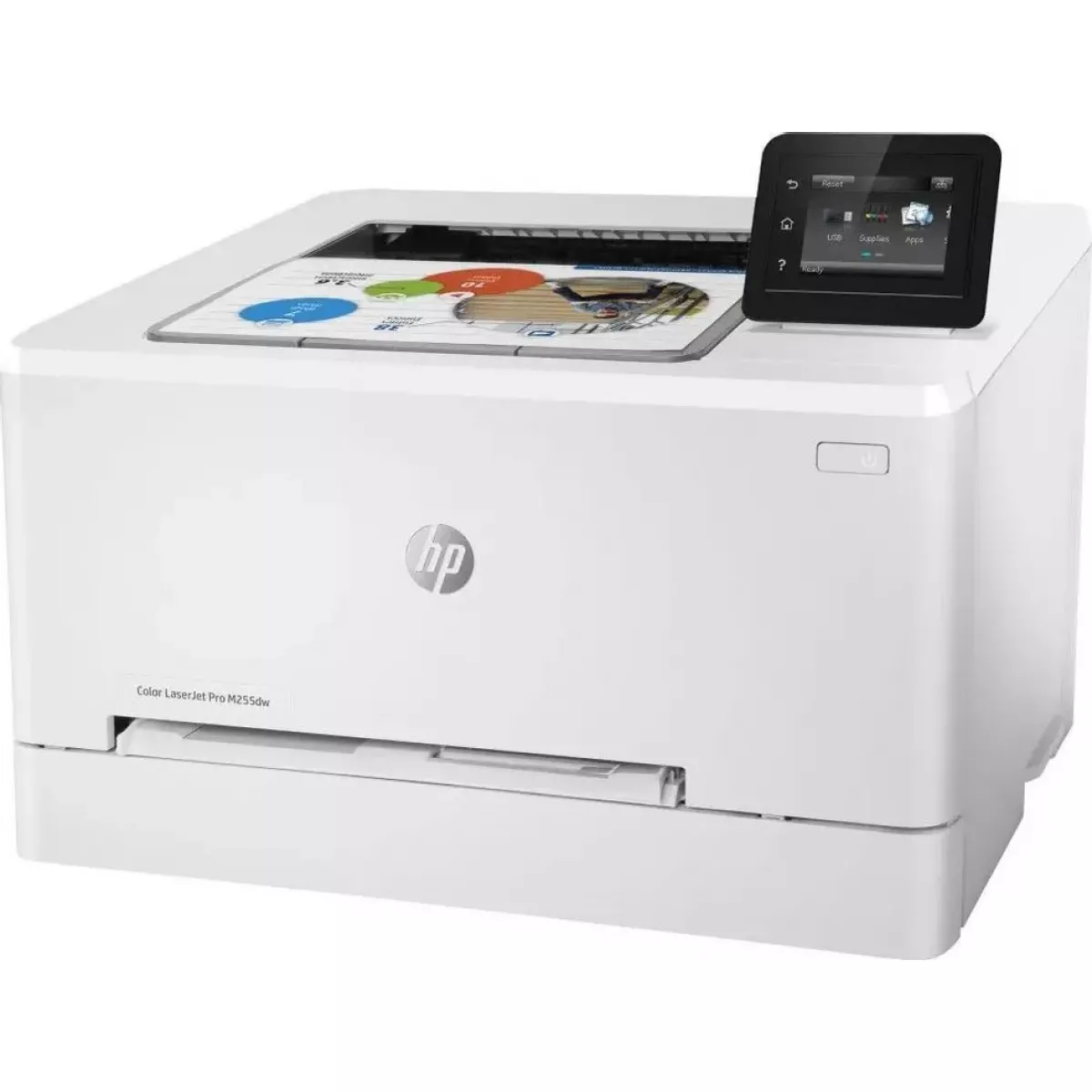 Принтер лазерный HP Color LaserJet Pro M255dw (7KW64A), белый