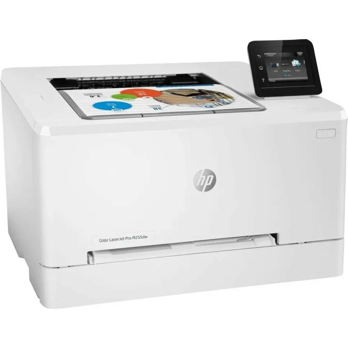 Принтер лазерный HP Color LaserJet Pro M255dw (7KW64A), белый