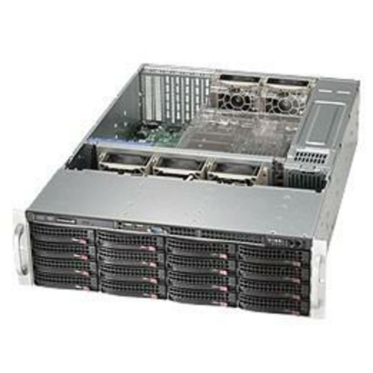 Корпус серверный 3U SUPERMICRO CSE-836BE1C-R1K03B (Цвет: Black)