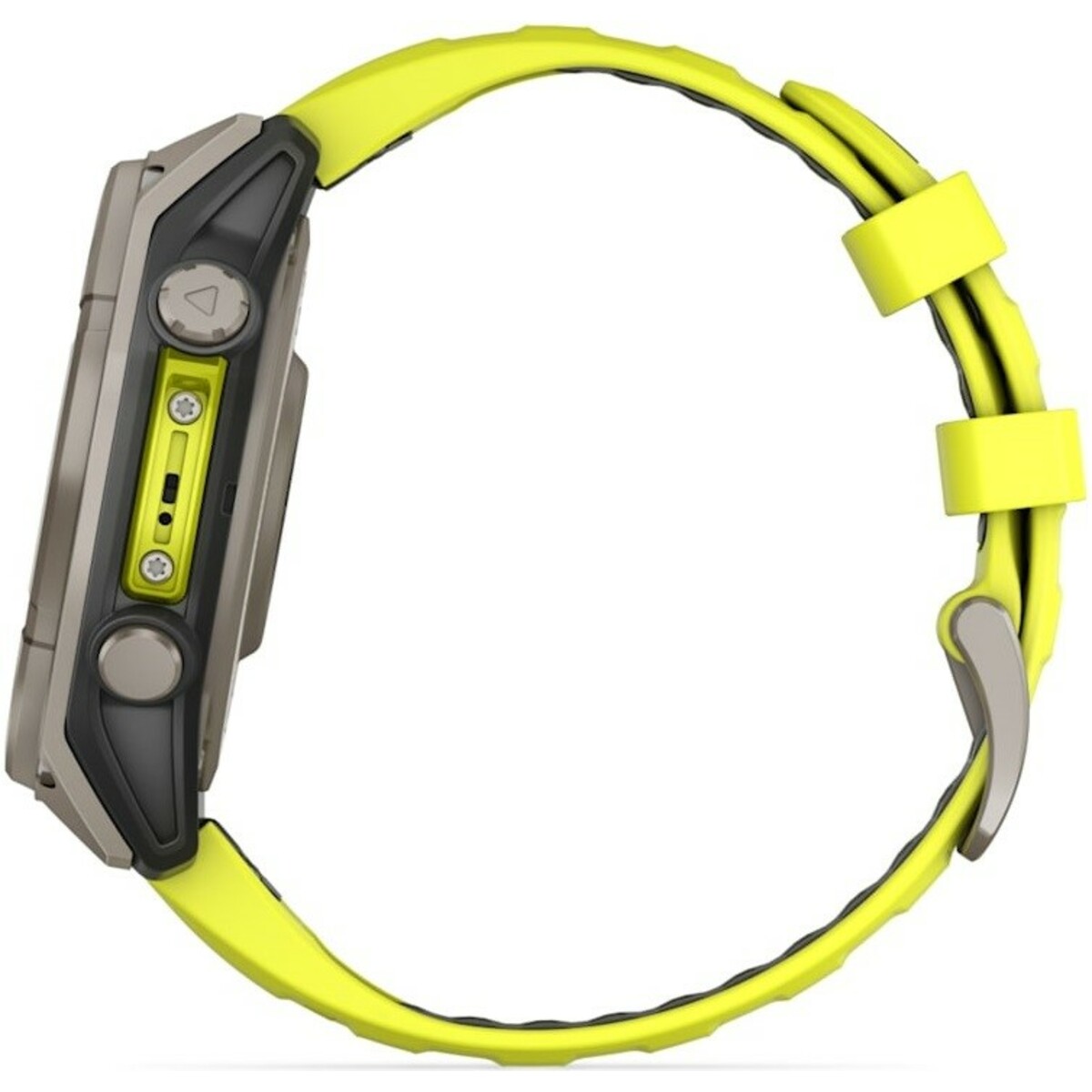 Умные часы Garmin Fenix 8 Sapphire Solar 47mm (Цвет: Titanium Yellow)