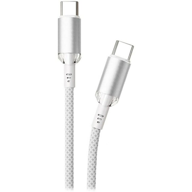Кабель VLP Diamond Cable USB-C to USB-C Cable 1.2m, белый