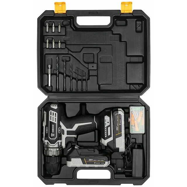 Дрель-шуруповерт Deko DKCD20 (Цвет: Black)