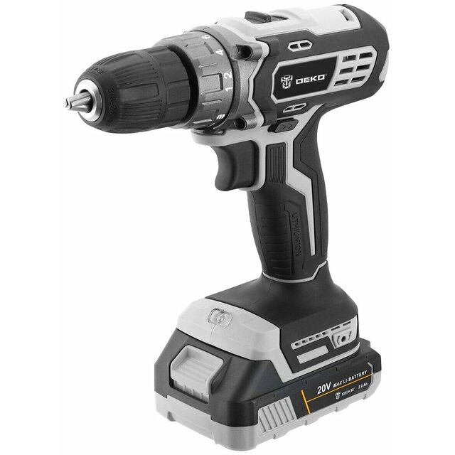 Дрель-шуруповерт Deko DKCD20 (Цвет: Black)