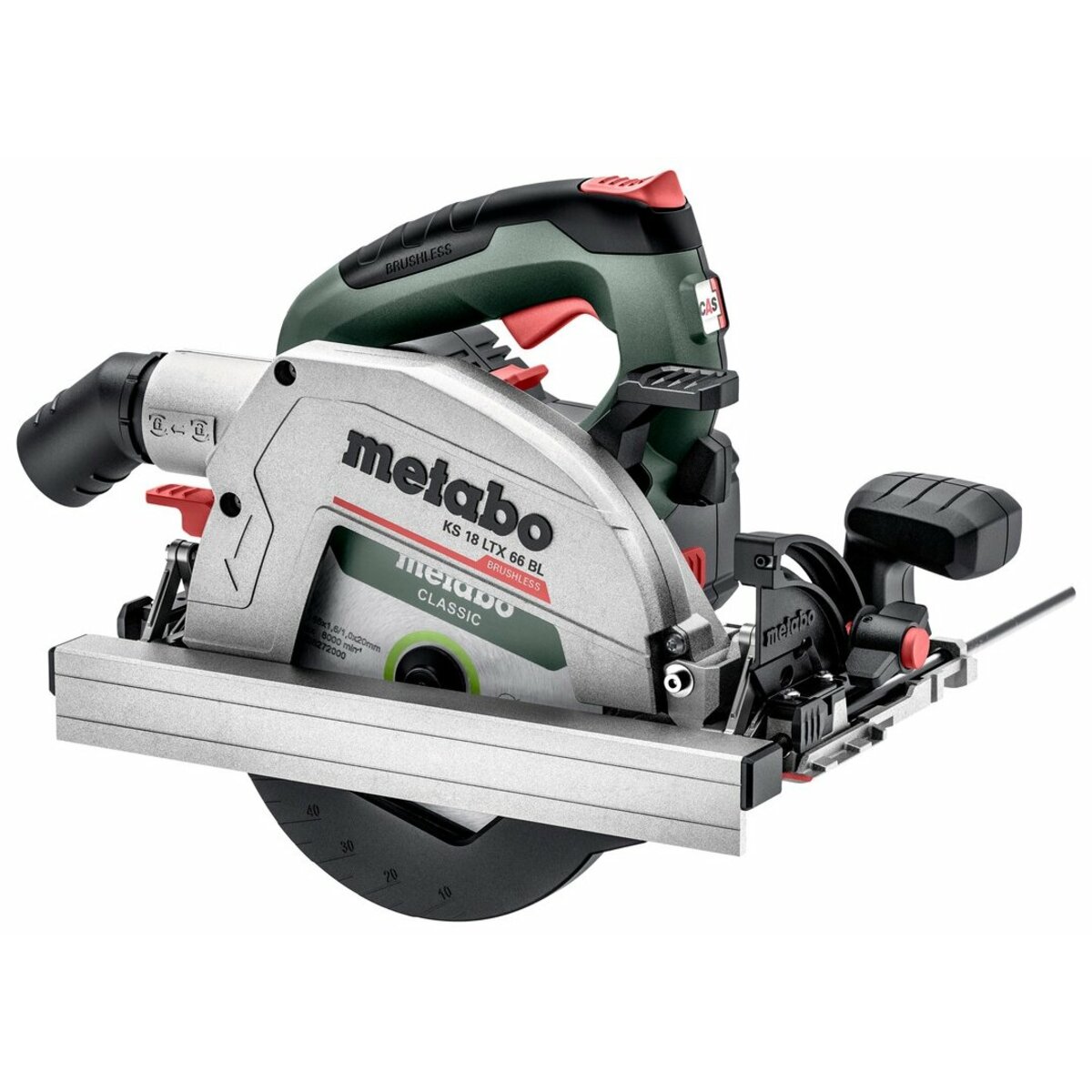 Циркулярная пила Metabo KS 18 LTX 66 BL (Цвет: Green)