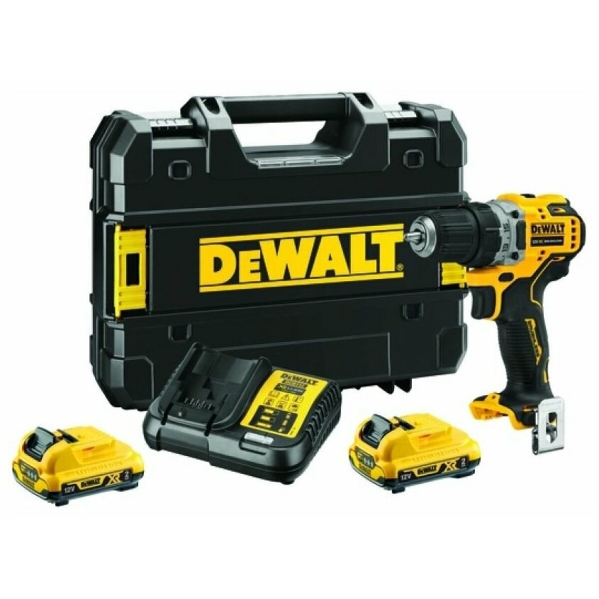 Шуруповерт DeWALT DCD701D2 (Цвет: Yellow)