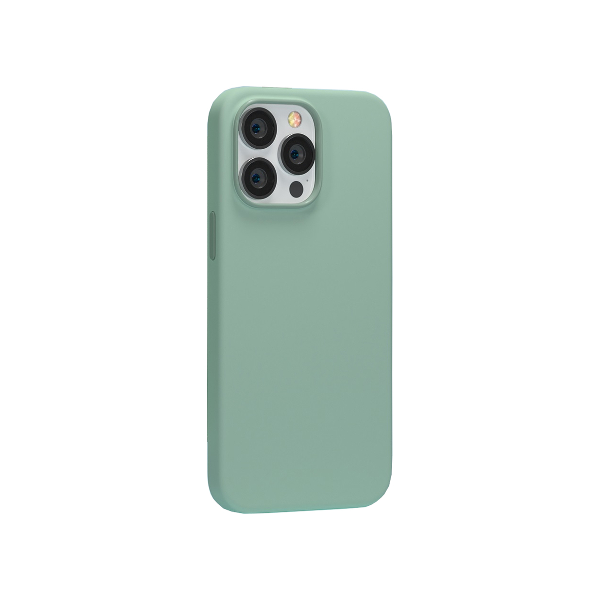 Чехол-накладка Devia Nature Series Silicone Magnetic Case для смартфона iPhone 14 Pro Max (Цвет: Light Green)