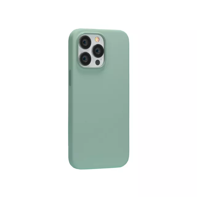 Чехол-накладка Devia Nature Series Silicone Magnetic Case для смартфона iPhone 14 Pro Max (Цвет: Light Green)