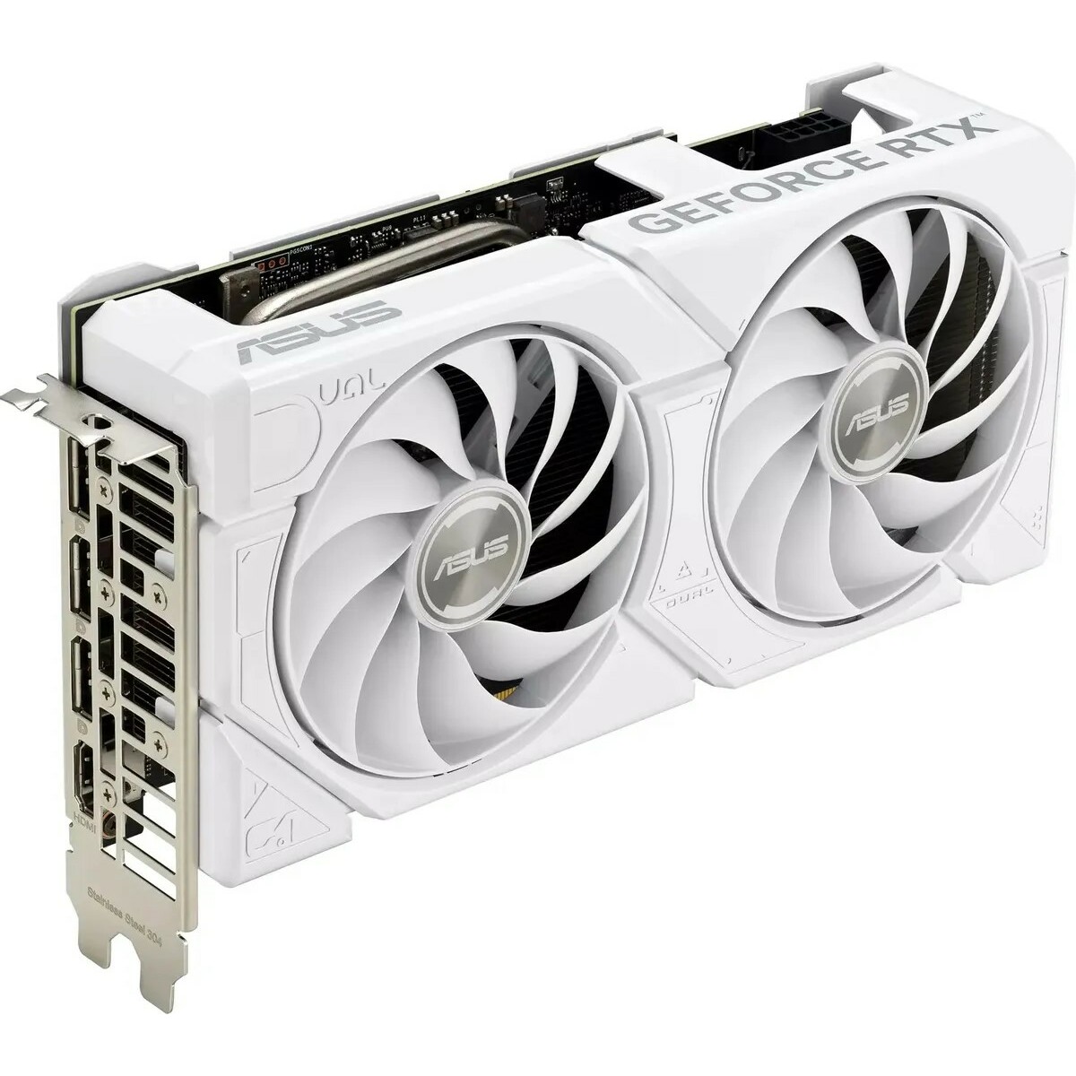 Видеокарта Asus GeForce RTX 4060 8Gb OC (DUAL-RTX4060-O8G-EVOWHITE)