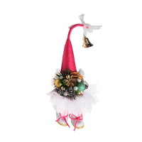 Новогодняя игрушка Ёлочка-топотушка (Цвет: Red/White)