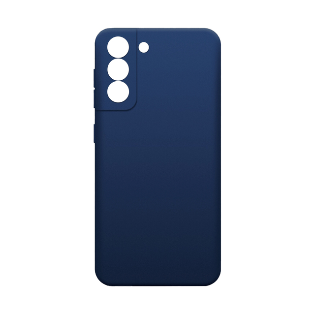 Чехол-накладка Borasco MicroFiber Case для смартфона Samsung Galaxy S21 FE (Цвет: Blue)