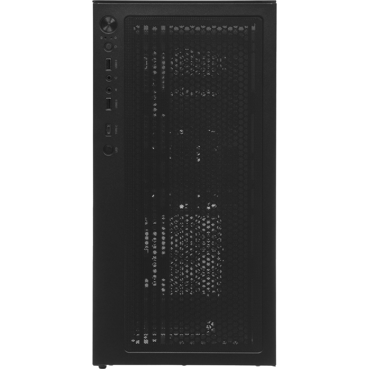 Корпус Accord ACC-EL1B TG, черный