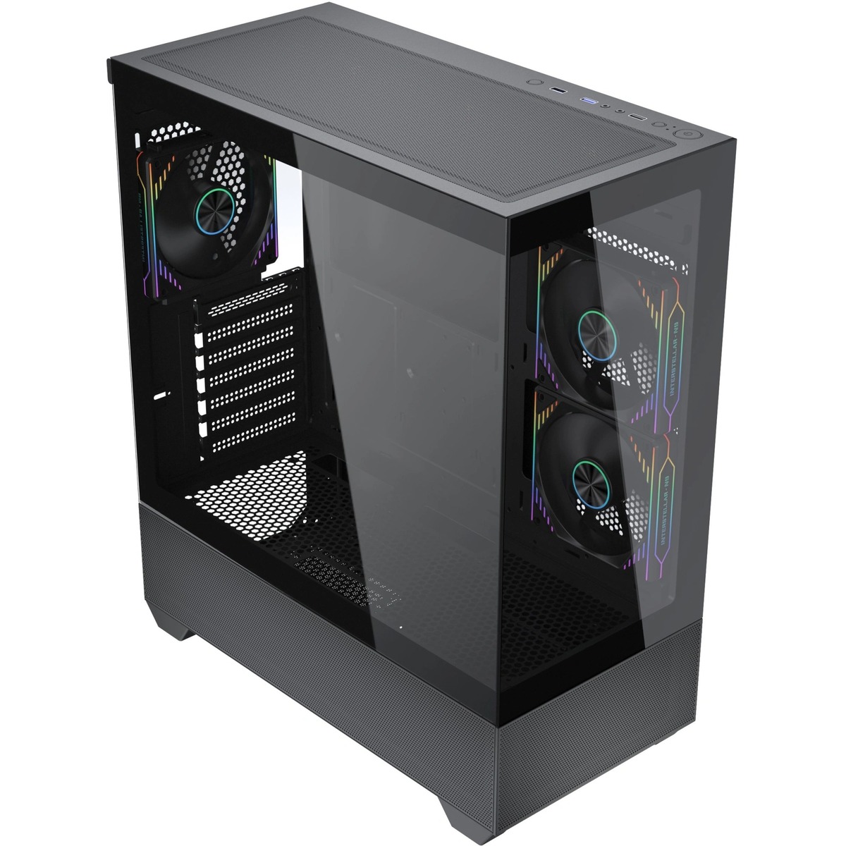 Корпус Accord ACC-EL1B TG, черный