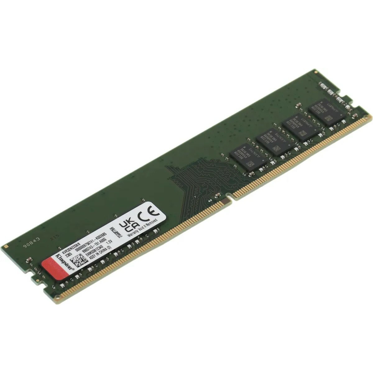 Память DDR4 8Gb 3200MHz Kingston KVR32N22S8 / 8
