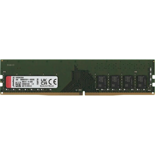 Память DDR4 8Gb 3200MHz Kingston KVR32N22S8 / 8