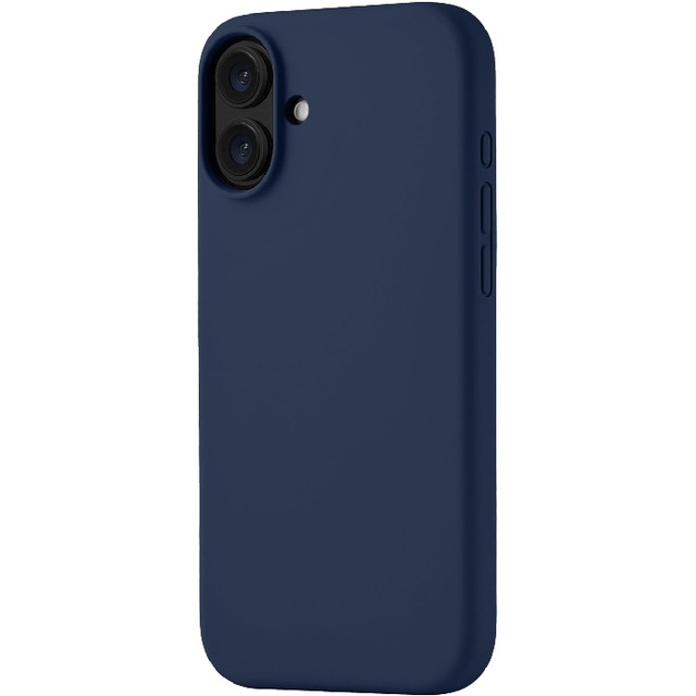 Чехол-накладка uBear Touch Mag Case для смартфона Apple iPhone 16 Plus (Цвет: Dark Blue)