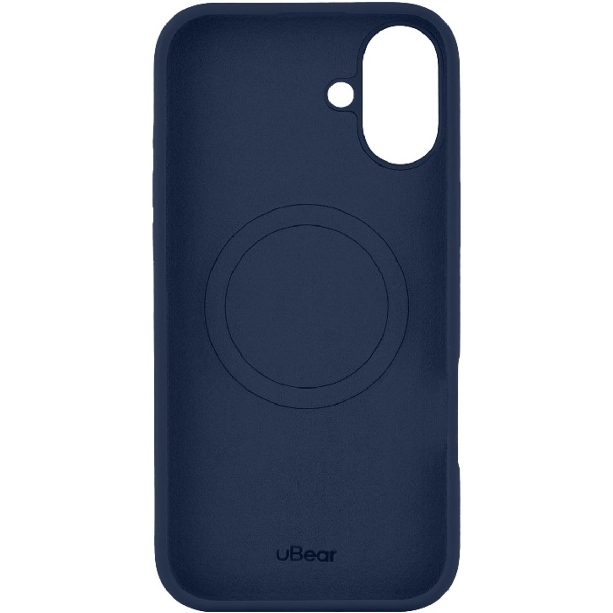 Чехол-накладка uBear Touch Mag Case для смартфона Apple iPhone 16 Plus (Цвет: Dark Blue)