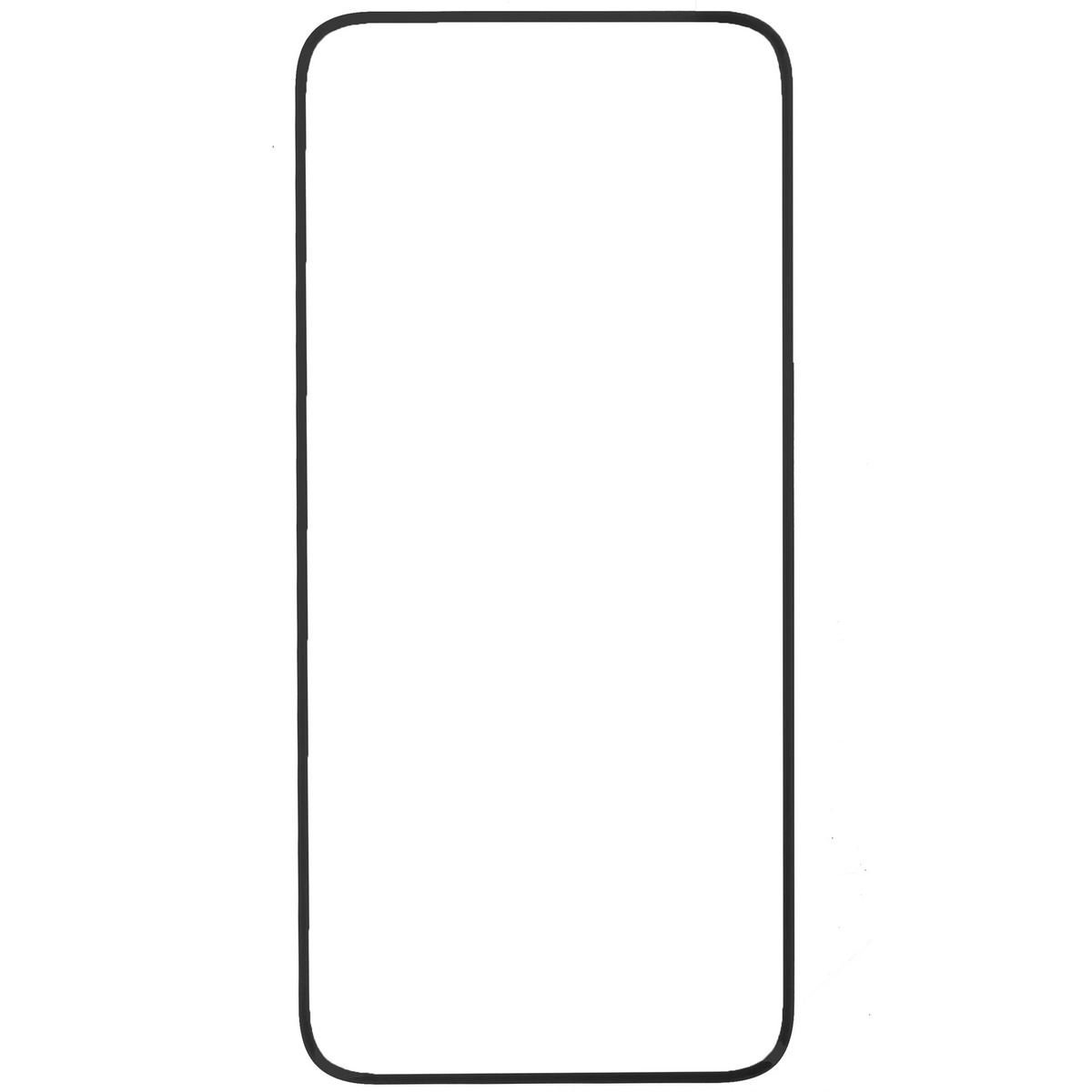 Защитное стекло Borasco Full Glue для смартфона Xiaomi Redmi Note 15 Pro + 5G, черный