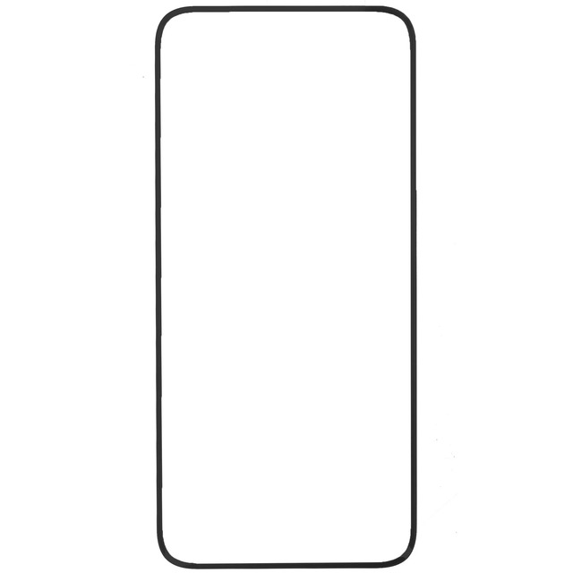 Защитное стекло Borasco Full Glue для смартфона Xiaomi Redmi Note 15 Pro + 5G, черный