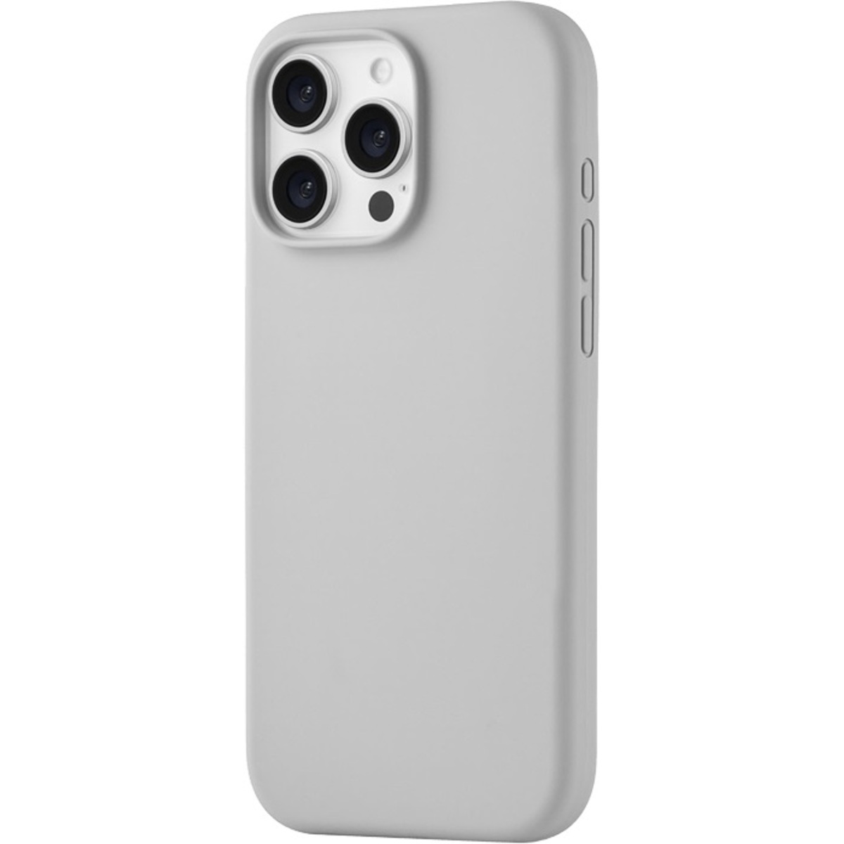 Чехол-накладка uBear Touch Mag Case для смартфона Apple iPhone 16 Pro Max (Цвет: Light Grey)