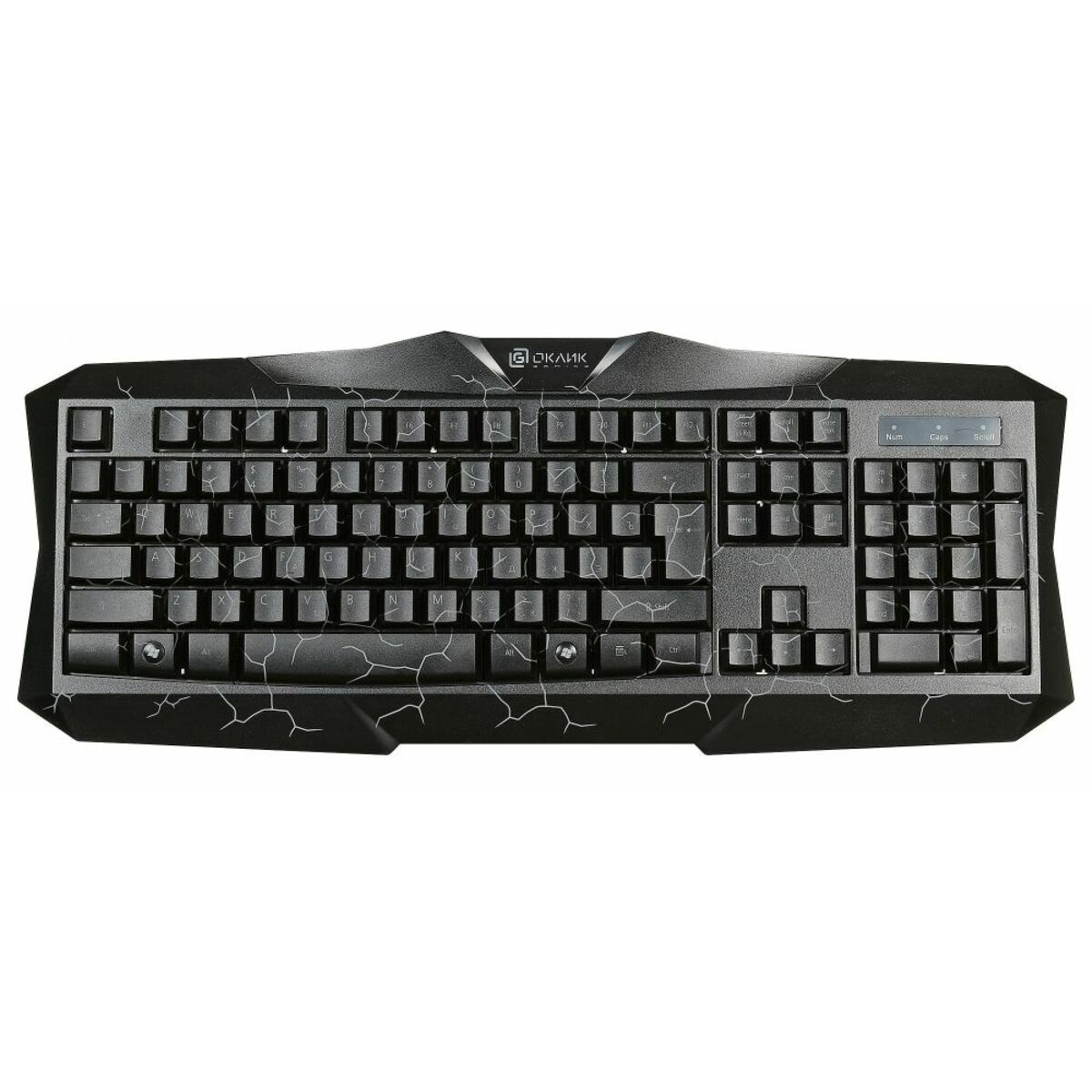 Комплект Оклик HS-HKM100G IMPERIAL (клавиатура, мышь, гарнитура) (Цвет: Black)