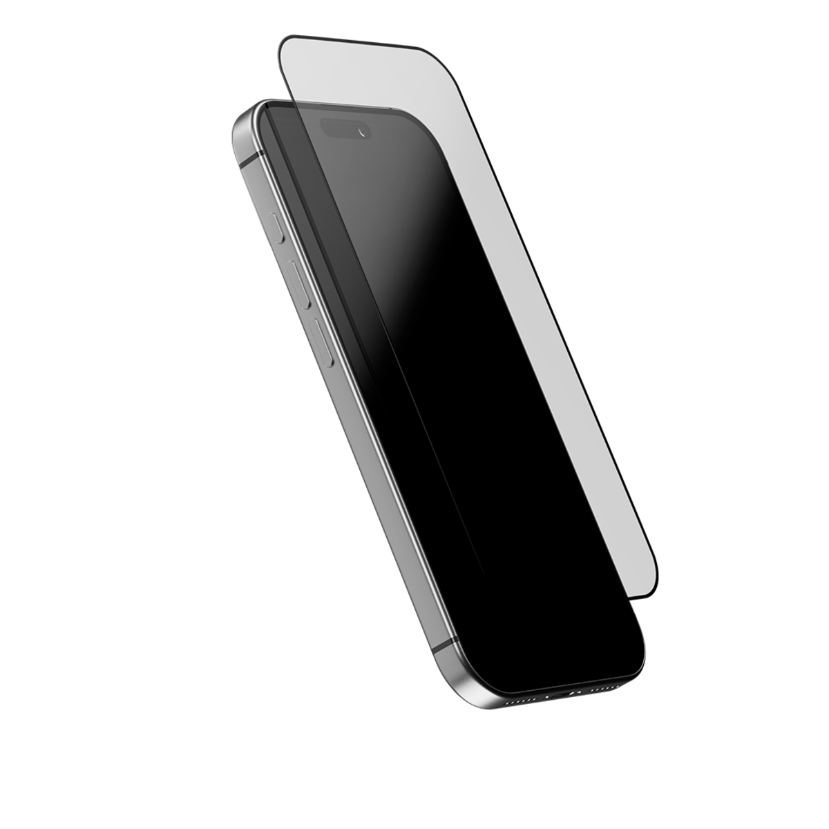 Защитное стекло uBear Extreme Nano Shield для iPhone 17, черный Защитное стекло uBear Extreme Nano Shield для iPhone 17, черный