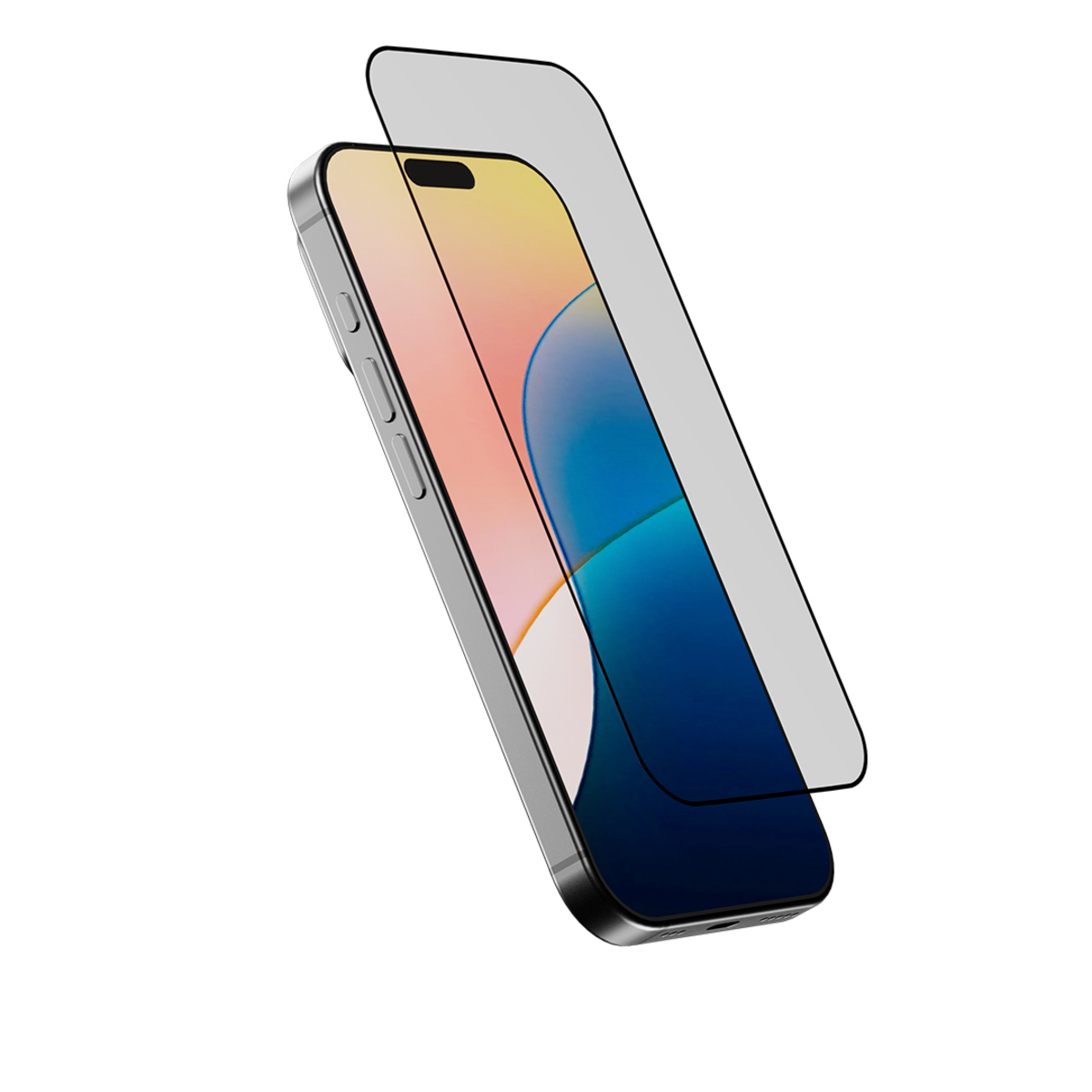 Защитное стекло uBear Extreme Nano Shield для iPhone 17, черный Защитное стекло uBear Extreme Nano Shield для iPhone 17, черный