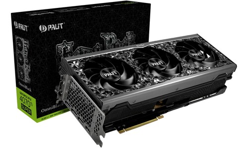 Видеокарта Palit GeForce RTX 4070 Ti Super GameRock OmniBlack 16G ...