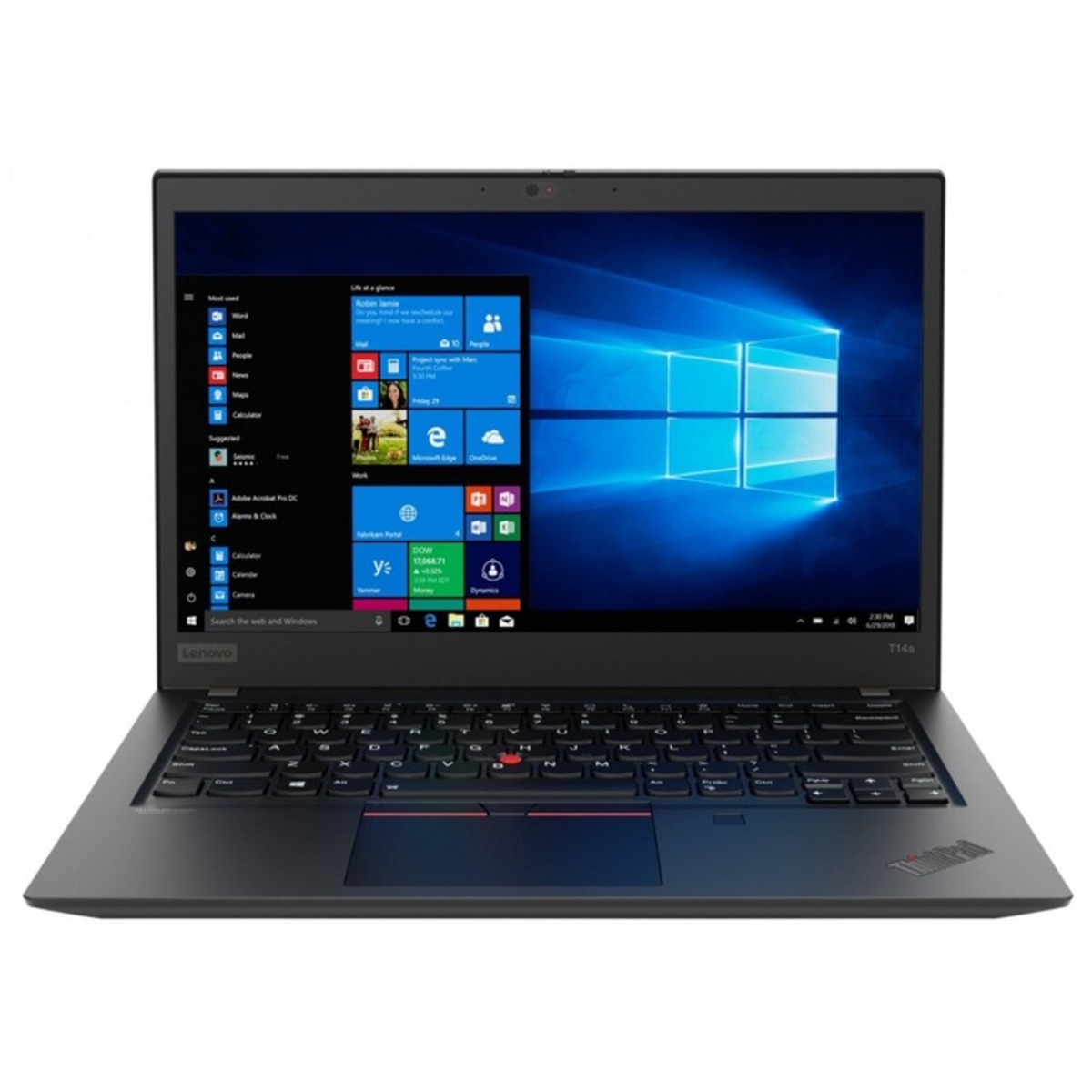 Ноутбук Lenovo ThinkPad P14s AMD Ryzen 7 Pro 4750U / 32Gb / SSD1Tb / AMD Radeon Vega 2Gb / 14 / IPS / Touch / FHD (1920x1080) / Windows 10 Professional 64 / black / Cam