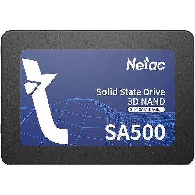 Накопитель SSD Netac SATA III 1Tb NT01SA500-1T0-S3X SA500 2.5