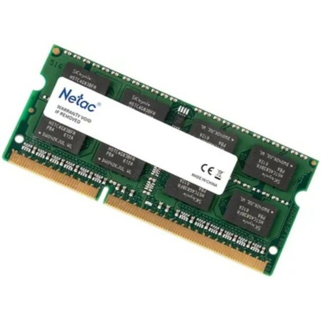 Память DDR3L 4Gb 1600MHz Netac NTBSD3N16SP-04 Память DDR3L 4Gb 1600MHz Netac NTBSD3N16SP-04