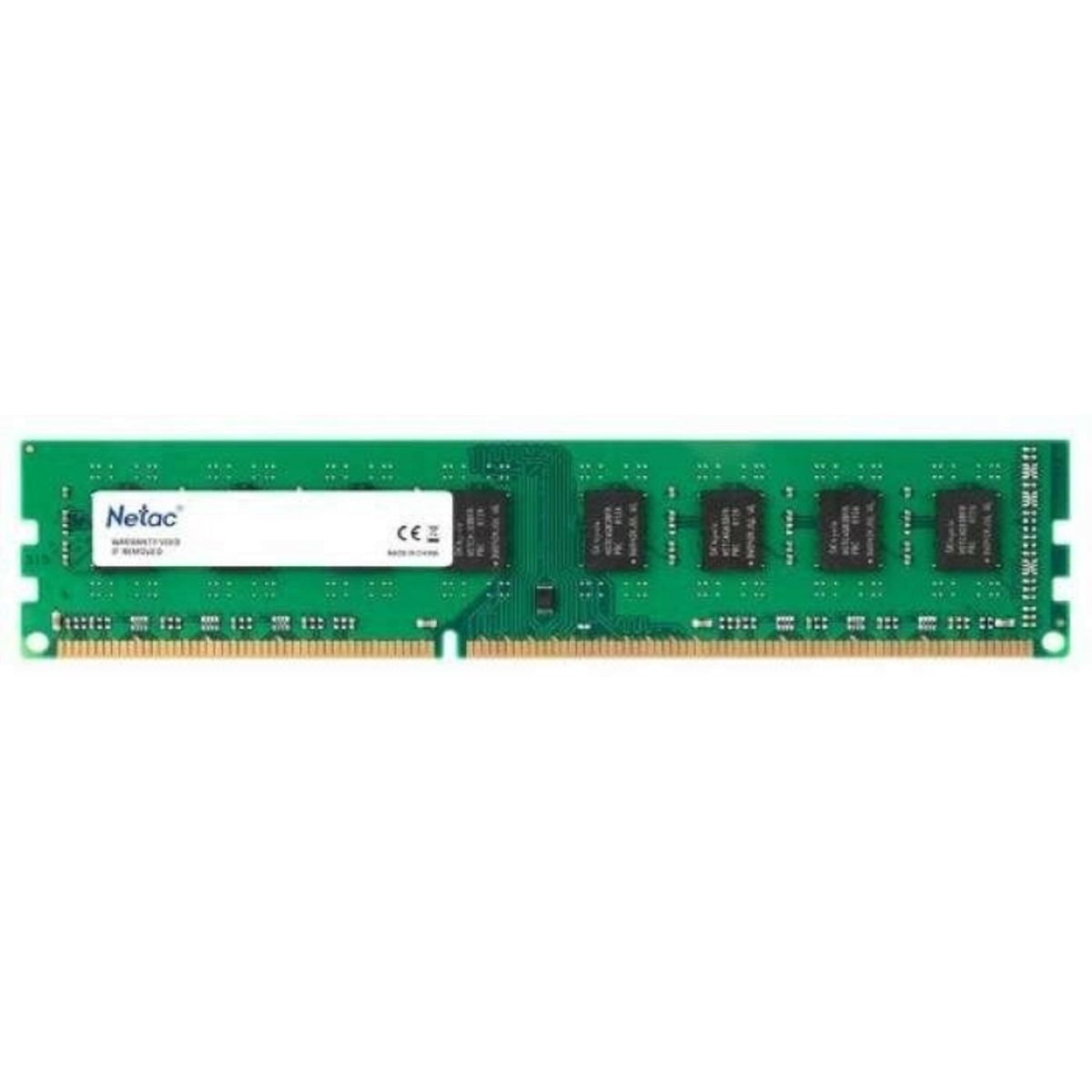 Память DDR3 8Gb 1600MHz Netac NTBSD3P16SP-08 Basic RTL PC3-12800 CL11 DIMM 240-pin 1.5В