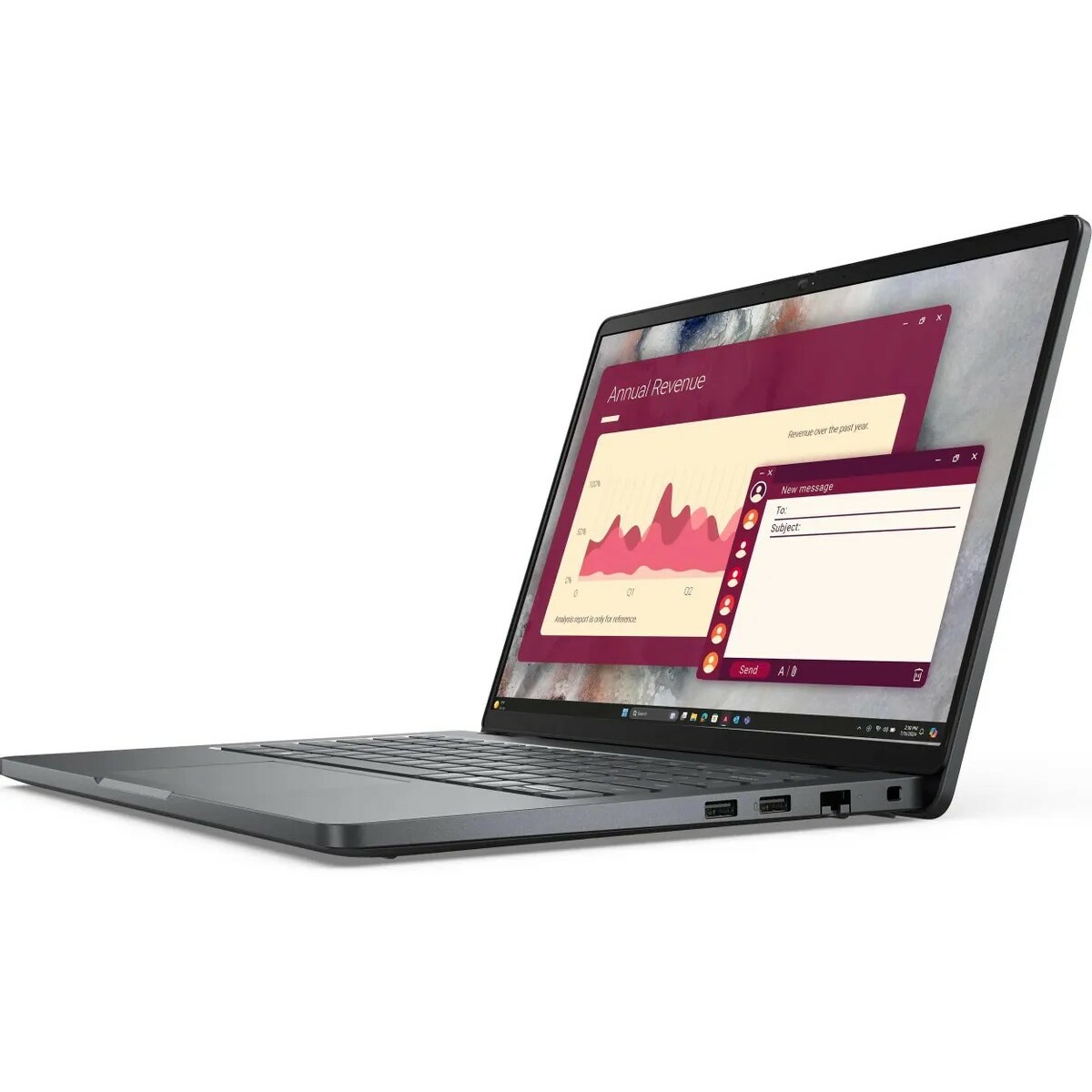 Ноутбук Dell Pro 14 (Core Ultra 5 220U 1.4Ghz / 16Gb DDR5 / SSD512Gb / Intel Graphics / 14