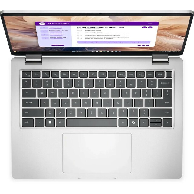 Ноутбук Dell Pro 14 Plus (Core Ultra 7 255U 2Ghz/16Gb DDR5/SSD512Gb/Intel Graphics/14 /Linux/gray) (PRO14PL-5654)