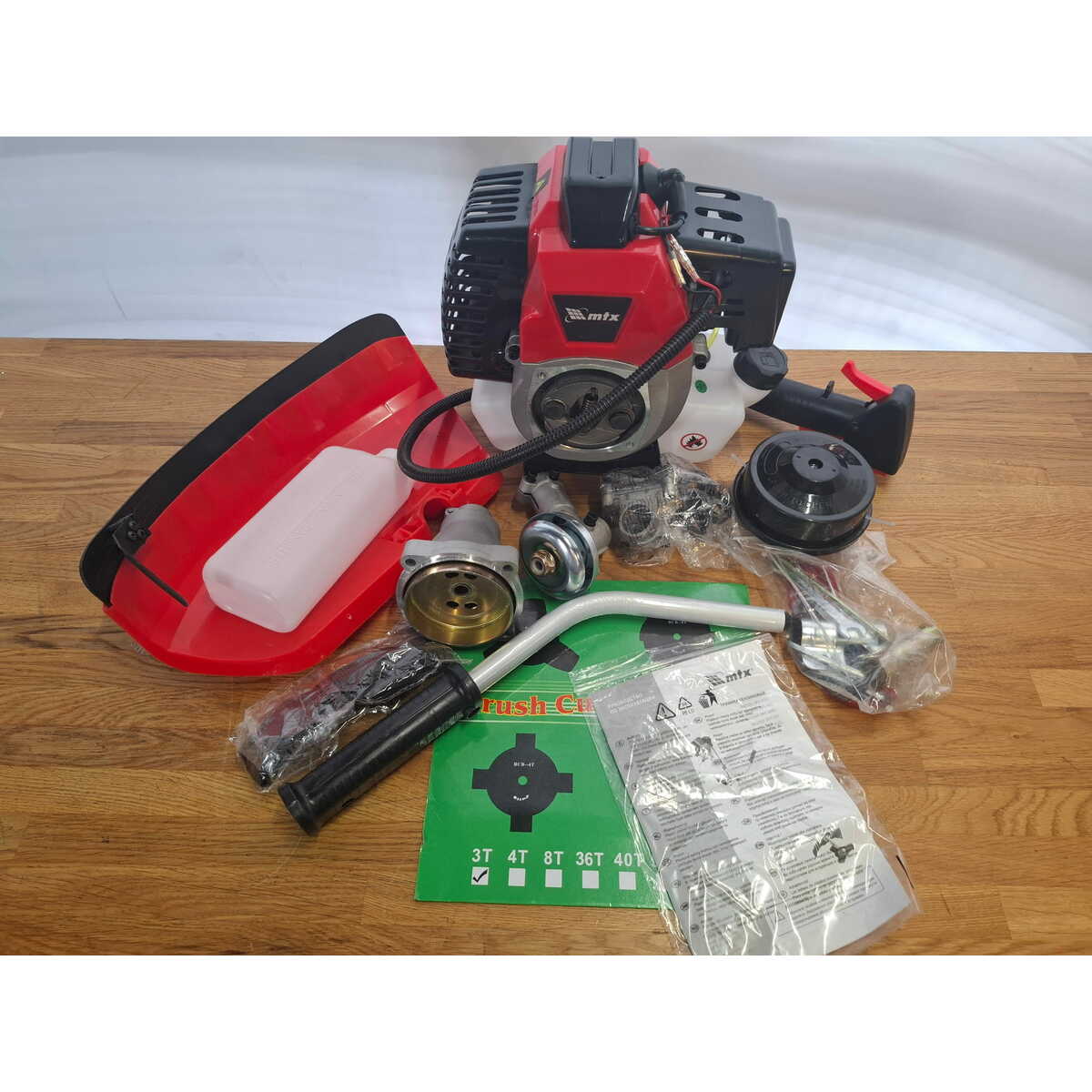 Триммер бензиновый MTX MT-52 (2-коробки) (Цвет: Red/Black)
