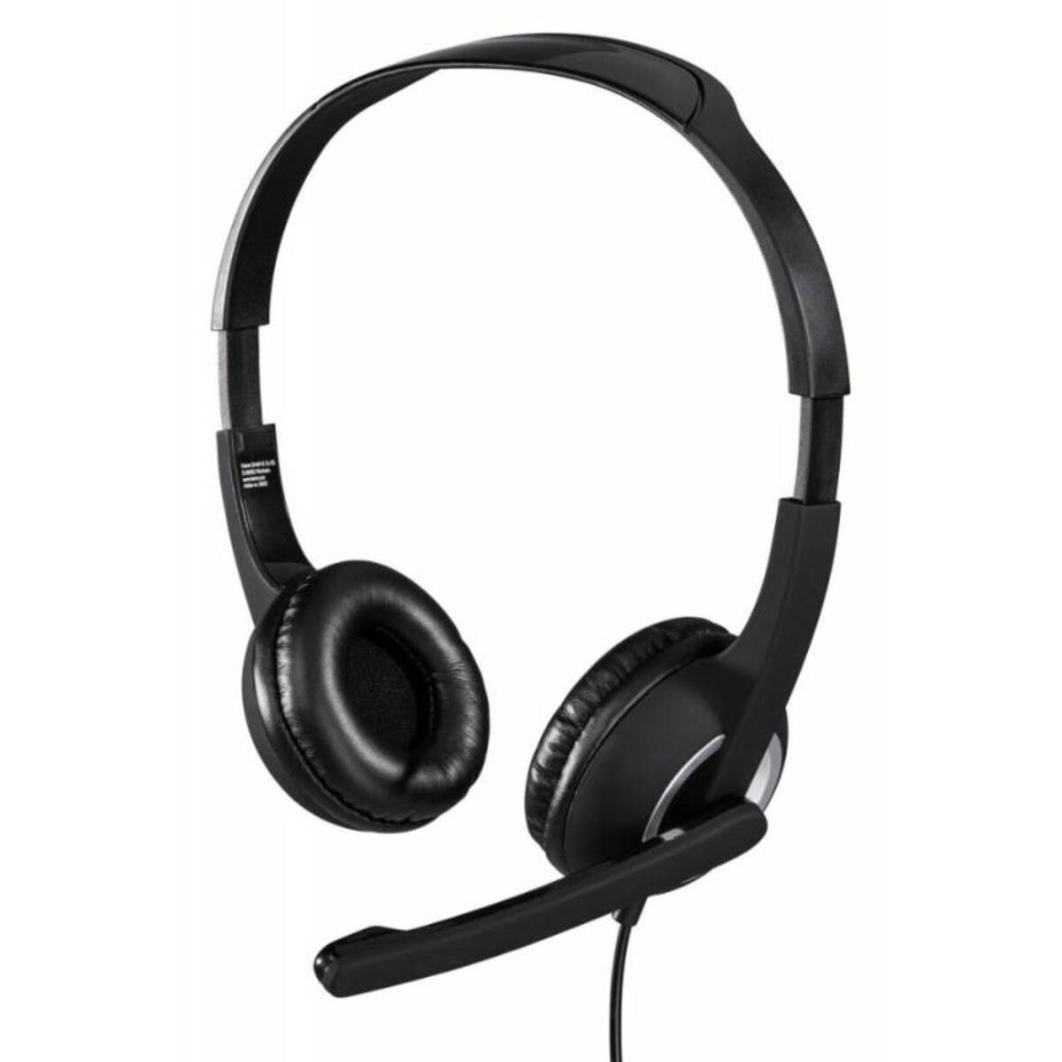 Компьютерная гарнитура Hama Essential HS 300 (Цвет: Black / Silver)
