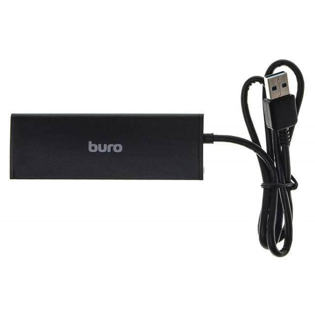Разветвитель USB 3.0 Buro BU-HUB4-0.5-U3.0  (Цвет: Black)