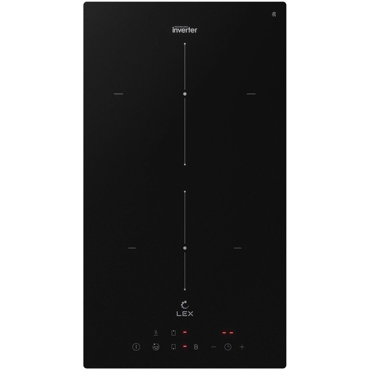 Индукционная варочная панель Lex Hi-Tech EVI 3020B I BL, черный