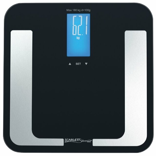 Весы напольные электронные Scarlett SL-BS34ED40 (Цвет: Black)