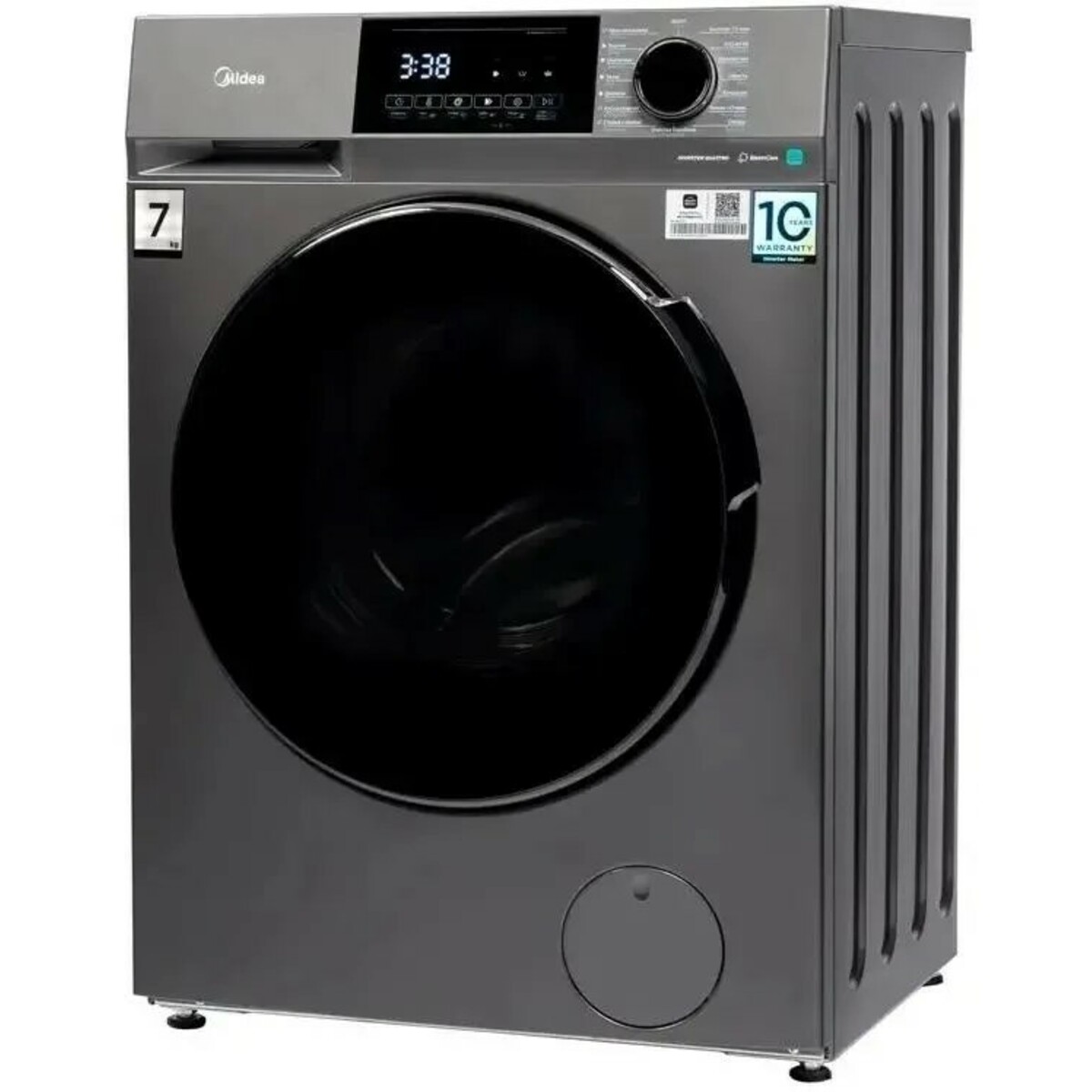 Стиральная машина Midea MFC3712BSW40 / S (Цвет: Silver)