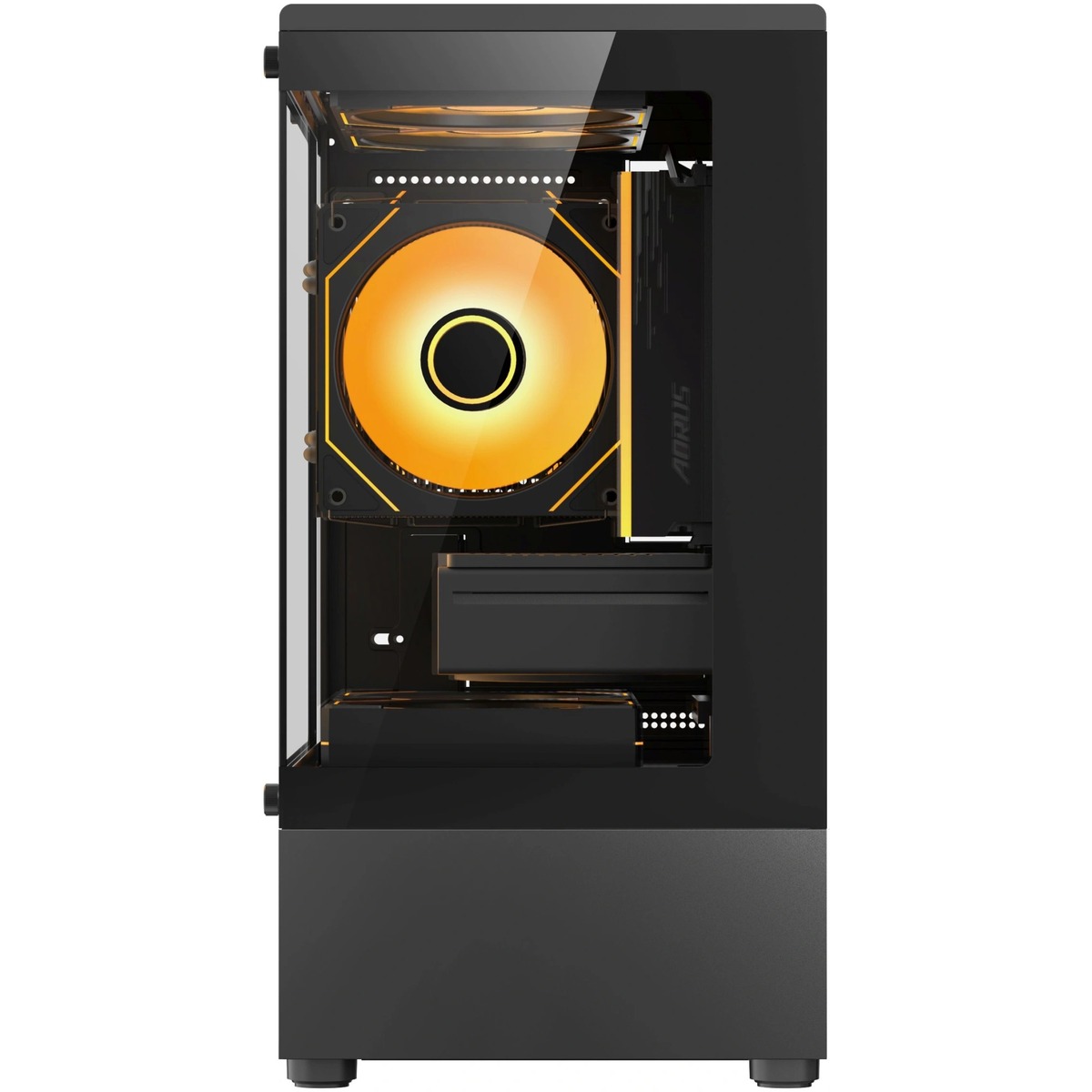 Корпус Accord ACC-UE2B TG OFFICE PRO, черный