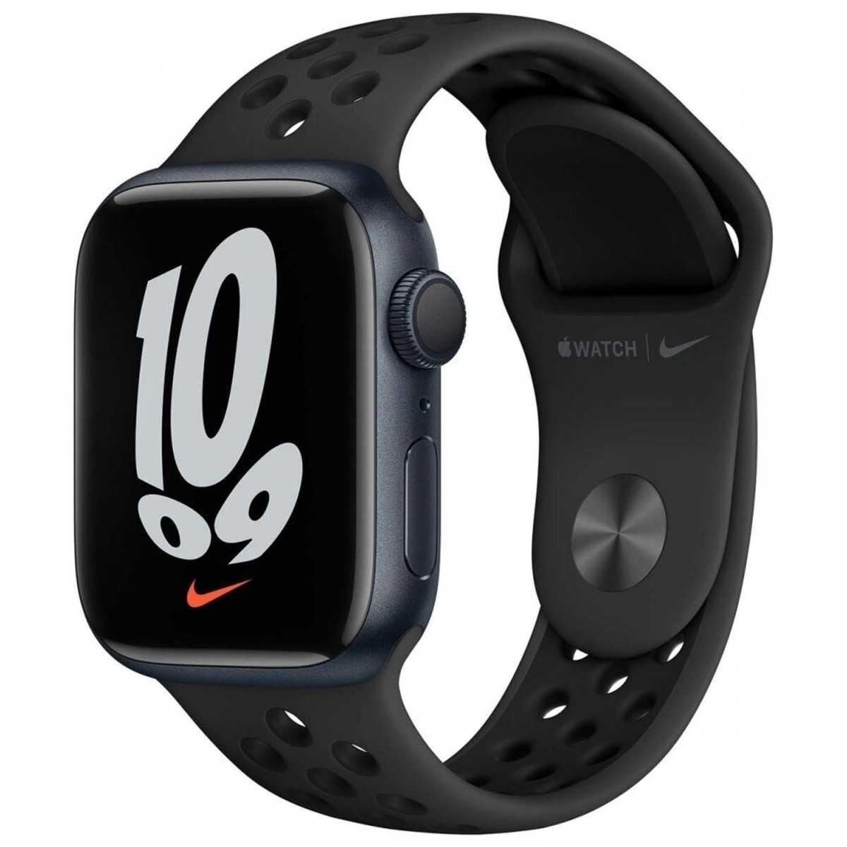 Умные часы Apple Watch Series 7 41mm Cellular Aluminum Case with Nike Sport Band (Цвет: Midnight)