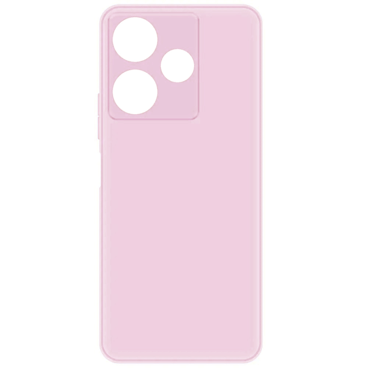 Чехол-накладка Borasco MicroFiber Case для смартфона Xiaomi Redmi 13 (Цвет: Lavender)