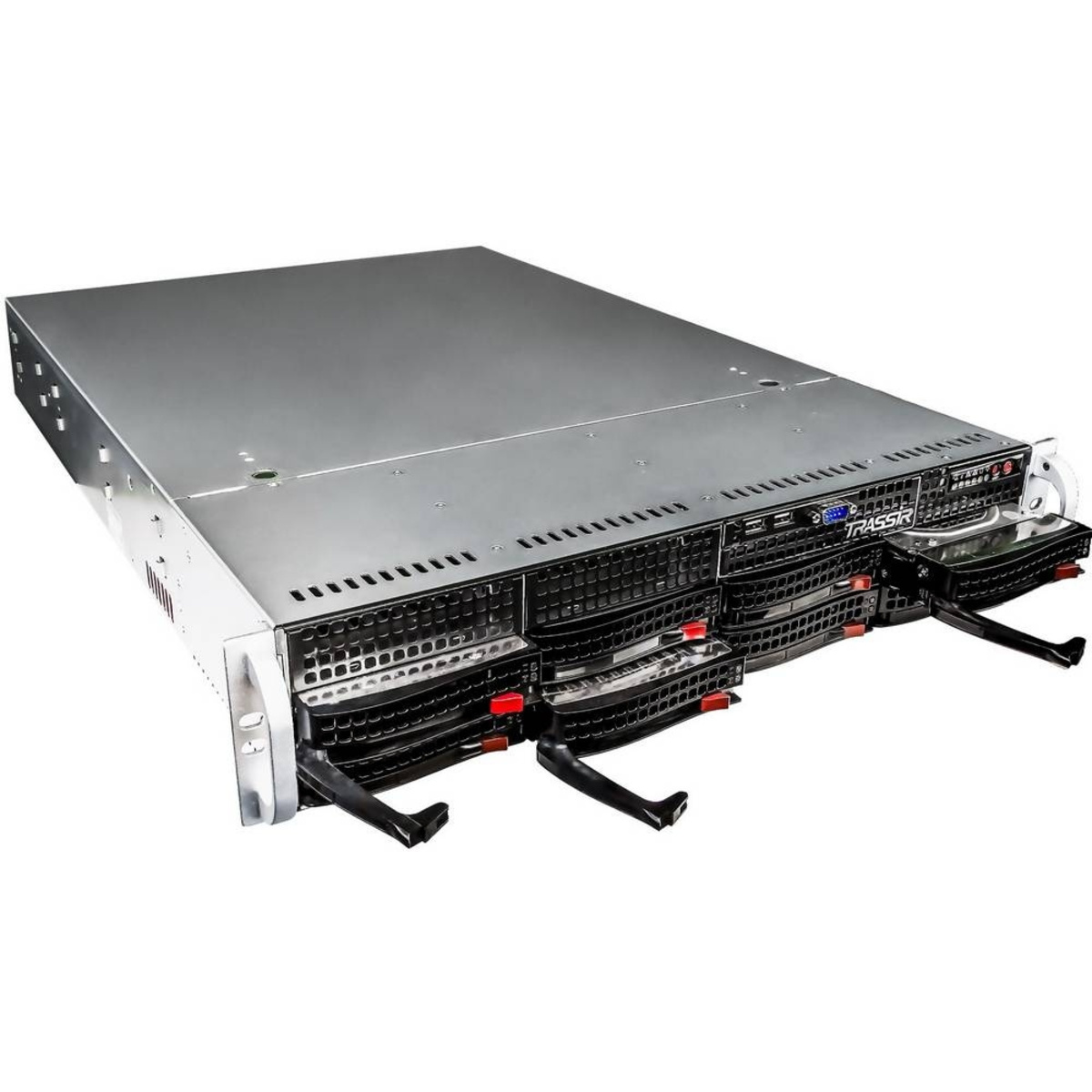 Видеорегистратор цифровой (IP) Trassir QuattroStation Pro (Цвет: Gray)