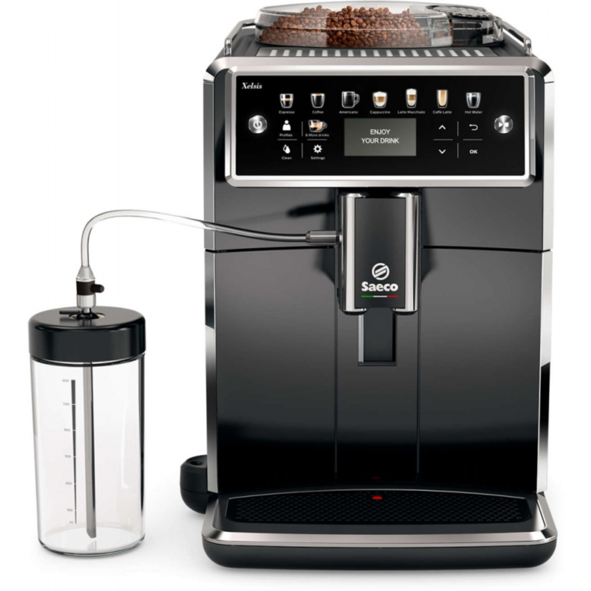 Кофемашина Saeco Xelsis SM7580 / 00 (Цвет: Black)