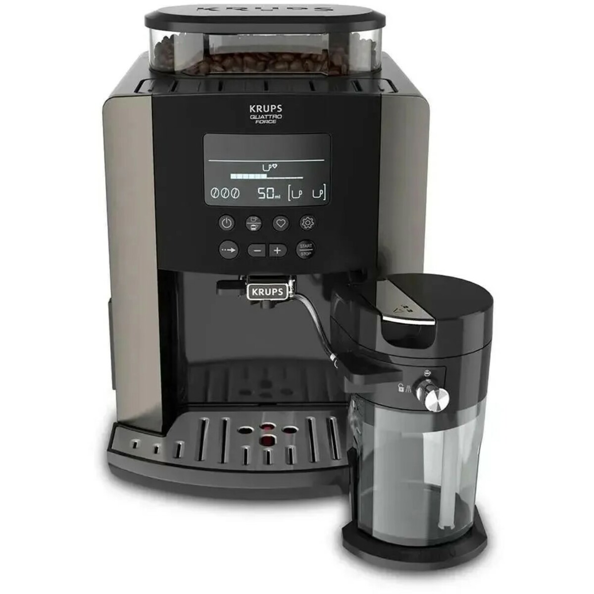 Кофемашина Krups Arabica Latte EA819E10 (Цвет: Black/Brown)