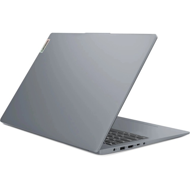 Ноутбук Lenovo IdeaPad Slim 3 15ABR8 Ryzen 7 7730U 16Gb SSD1Tb AMD Radeon 15.6 TN FHD (1920x1080) noOS grey WiFi BT Cam (82XM000ARK)