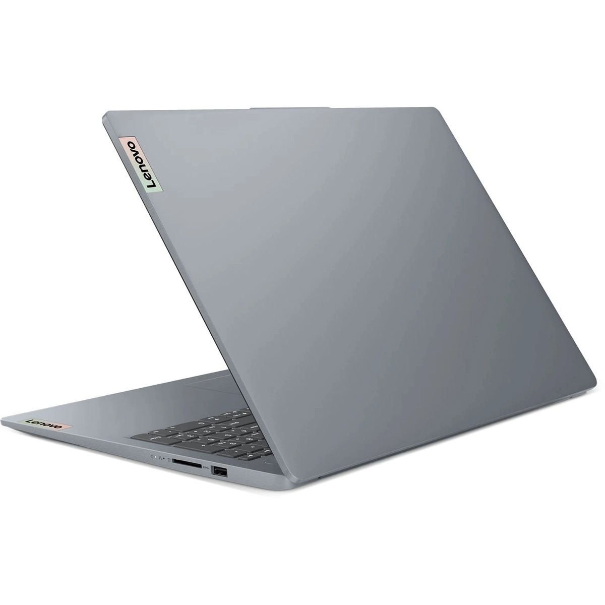 Ноутбук Lenovo IdeaPad Slim 3 15ABR8 Ryzen 7 7730U 16Gb SSD1Tb AMD Radeon 15.6 TN FHD (1920x1080) noOS grey WiFi BT Cam (82XM000ARK)
