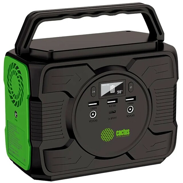Внешний аккумулятор Cactus CS-PCS144-EC5 40000mAh (Цвет: Black / Green)