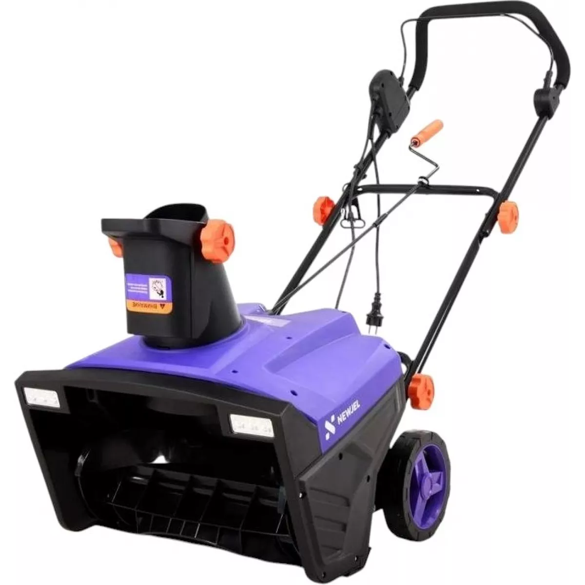 Снегоуборщик электр. Newjel NJ40104 (Цвет: Purple)